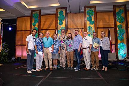 42 AgSharks 2019 Competition Winner mobius pbc and AgShark Judges