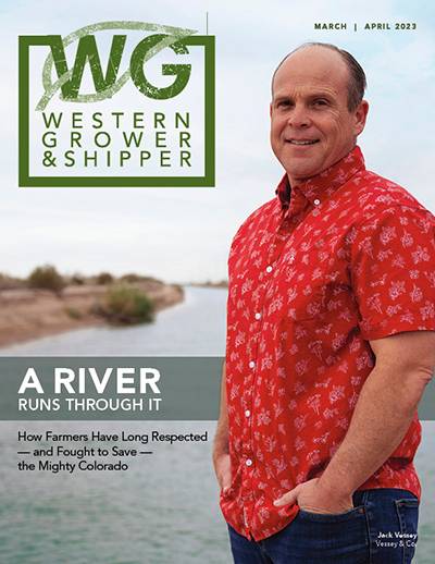 Jack Vessey Western Growers Magazine Colorado River