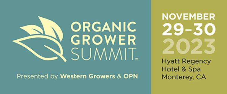Organic Grower Summit 2023 logo