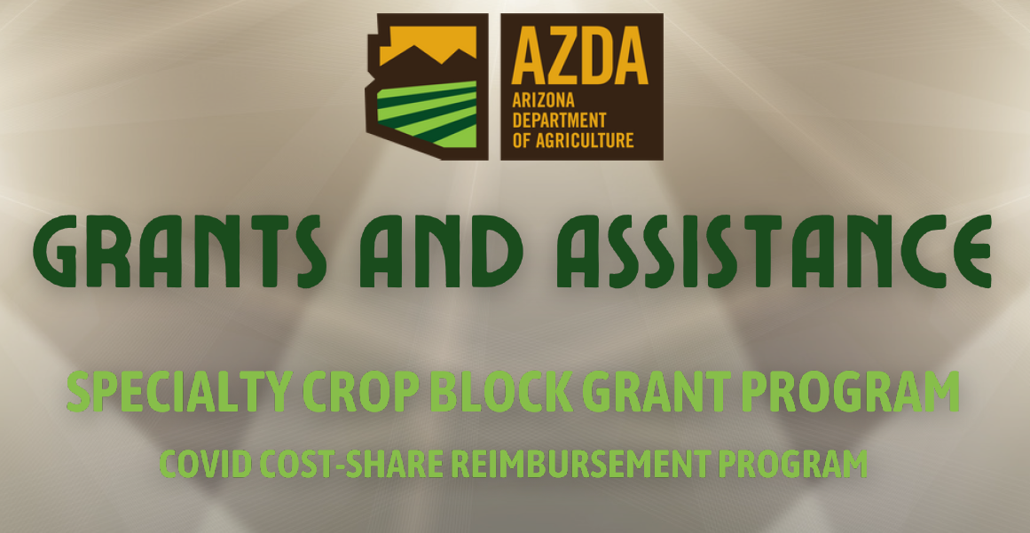 AZDA Specialty Crop Block Grant COVID Cost-Share Reimbursement Program